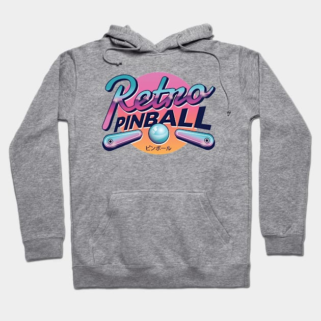 Retro Pinball Hoodie by SLAG_Creative